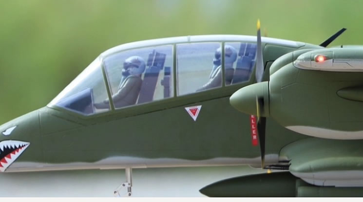 FlightLine OV-10 Bronco 1400mm PNP RC Airplane