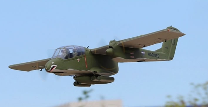 FlightLine OV-10 Bronco 1400mm PNP RC Airplane
