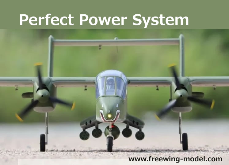 FlightLine OV-10 Bronco 1400mm PNP RC Airplane