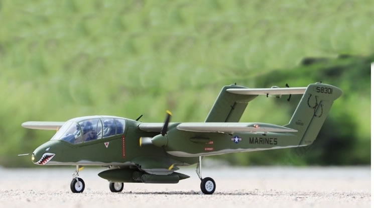 FlightLine OV-10 Bronco 1400mm PNP RC Airplane