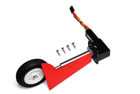 Freewing 90mm EDF Ares 3D Rear Landing Gear - Right - Red FJ32311085