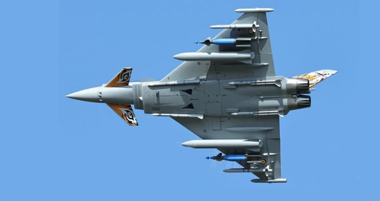 Freewing Eurofighter Typhoon 90mm EDF Jet