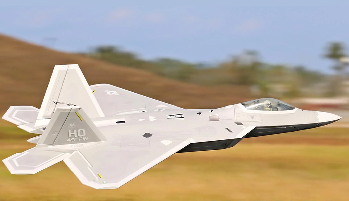 Freewing F-22 Raptor PNP 80mm EDF Jet