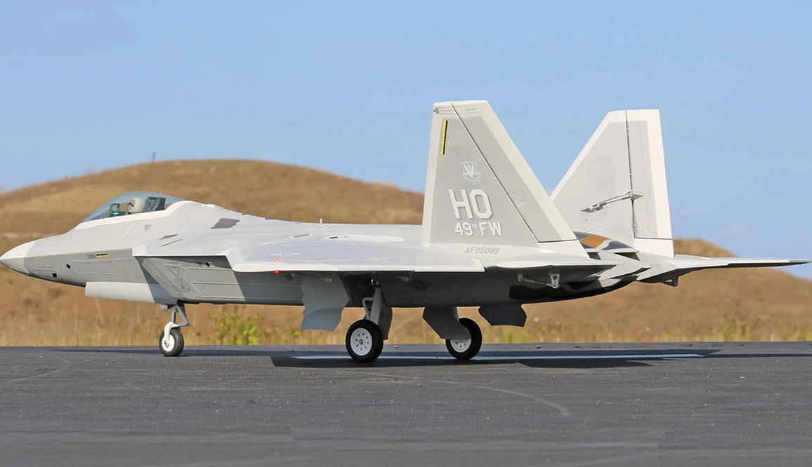 Freewing F-22 Raptor PNP 80mm EDF Jet