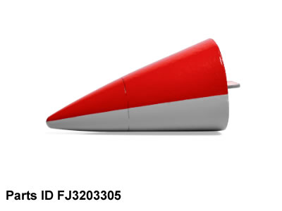 Freewing Zeus 45NT Turbine Ready Jet  Nose Cone FJ3203305