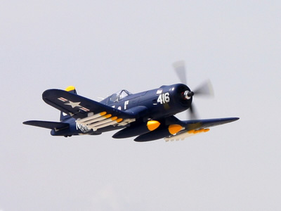 >FlightLine F4U-1D Corsair Bubble 1200mm Wingspan - PNP RC Airplane