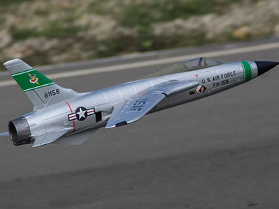 Freewing F-105 Thunderchief 64mm Jet PNP 3S RC Airplane