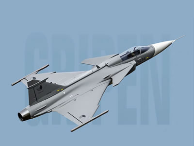 Freewing JAS 39 Gripen 80mm EDF Jet PNP RC Airplane